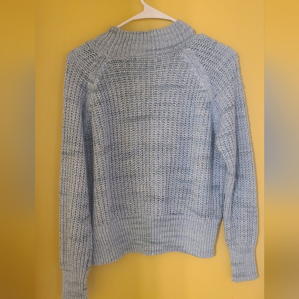 Womens Fall Creek Light Blue Sweater